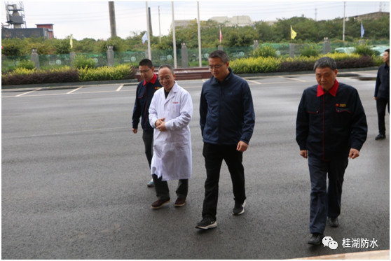 四川省什邡市市委副書記、市長卿偉一行蒞臨桂湖集團什邡生產(chǎn)基地調(diào)研指導